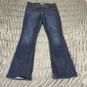 Levis 715 Bootcut Jeans Womens 30 Dark Wash Blue Stretch Denim 18885-0012